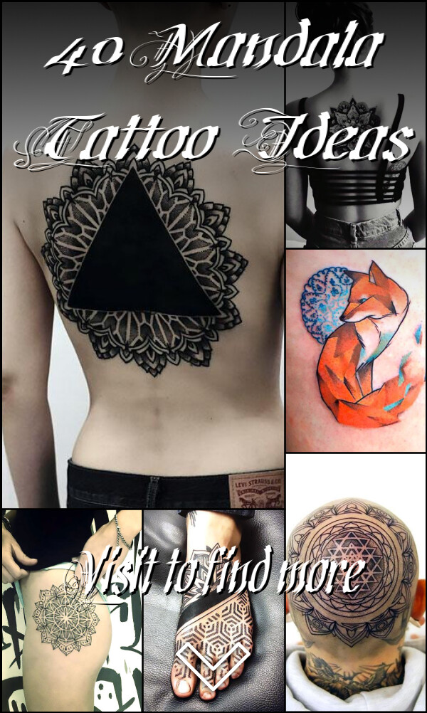 40 Mandala Tattoo Ideas