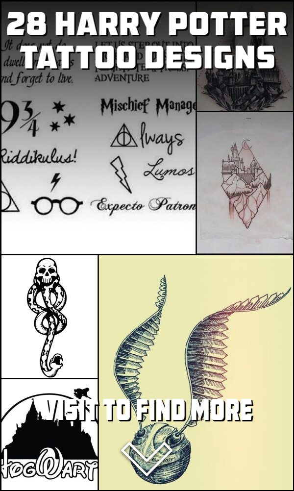28 Harry Potter Tattoo Designs