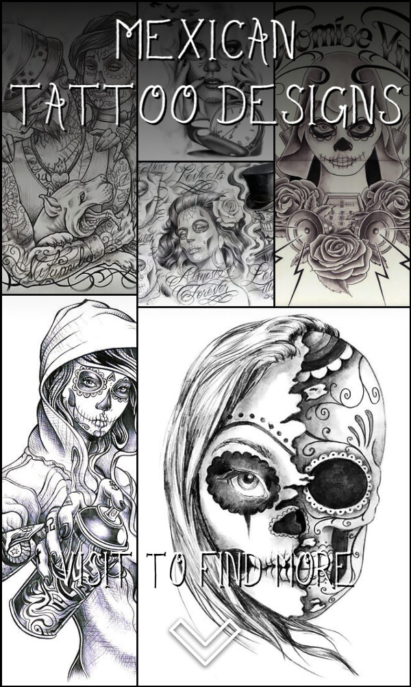 10 Mexican Tattoo Designs