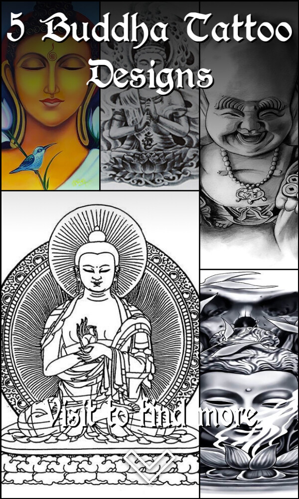 5 Buddha Tattoo Designs