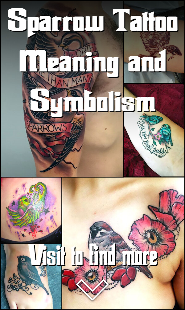 Sparrow Tattoo Meaning and Symbolism