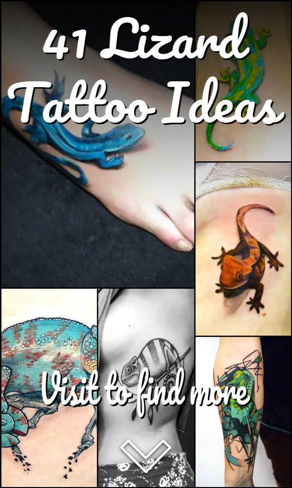 41 Lizard Tattoo Ideas