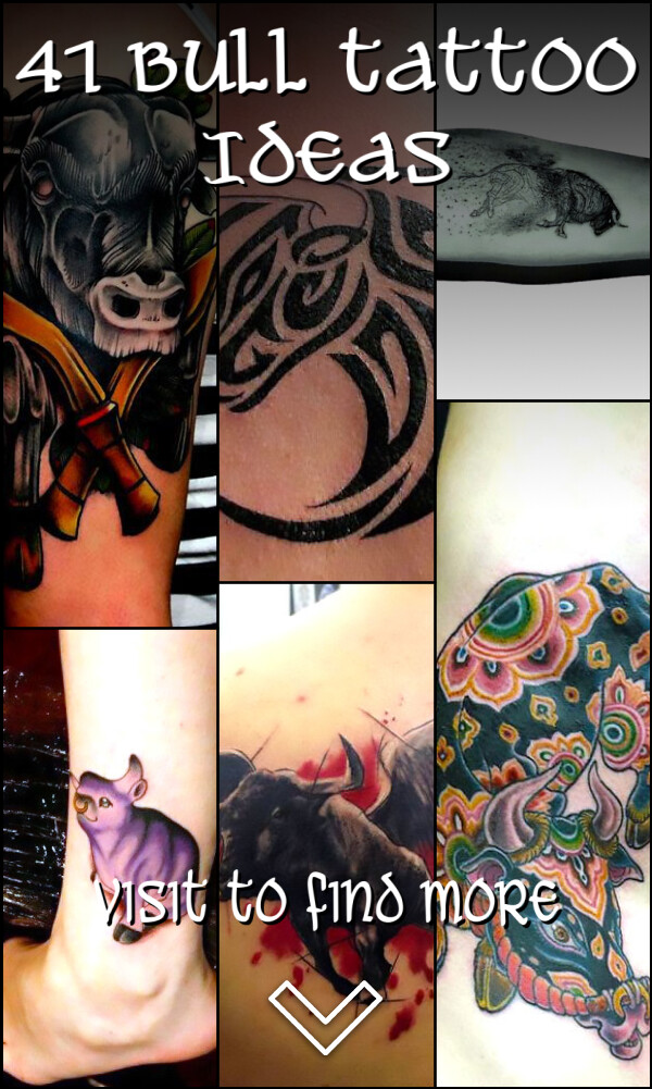 41 Bull Tattoo Ideas