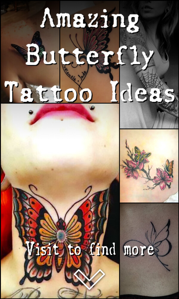 Amazing Butterfly Tattoo Ideas