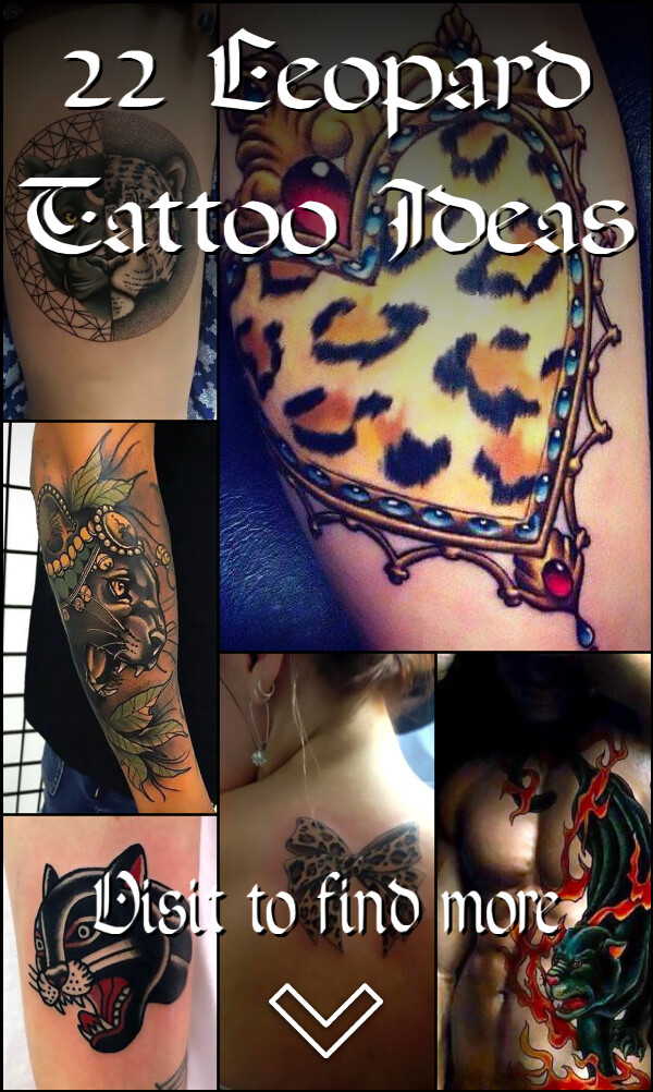22 Leopard Tattoo Ideas