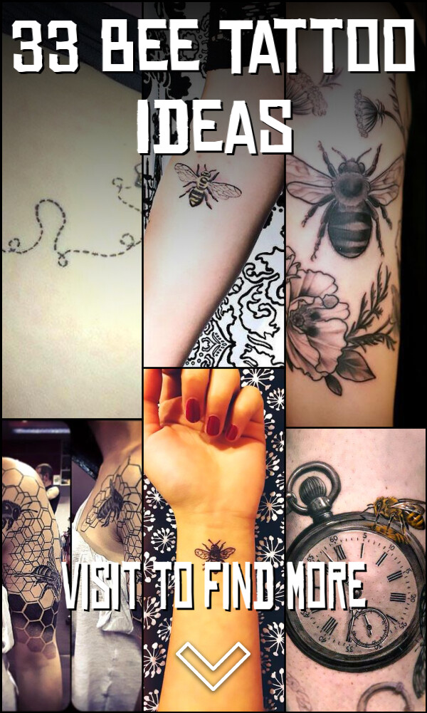33 Bee Tattoo Ideas