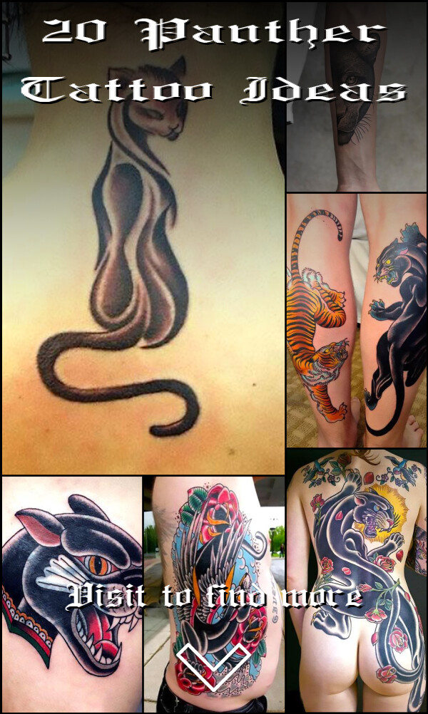 20 Panther Tattoo Ideas