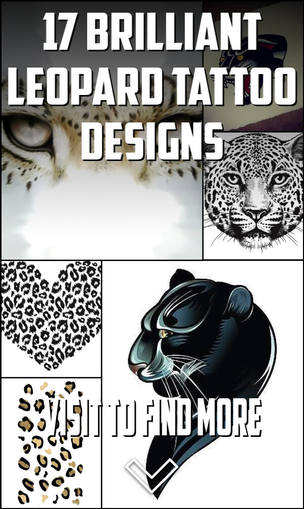 17 Brilliant Leopard Tattoo Designs