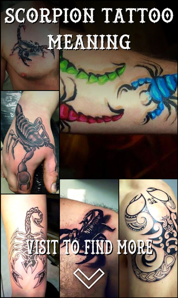 Scorpion Tattoo Meaning