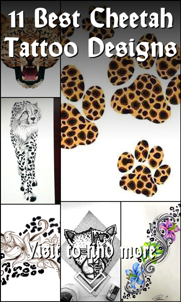 11 Best Cheetah Tattoo Designs