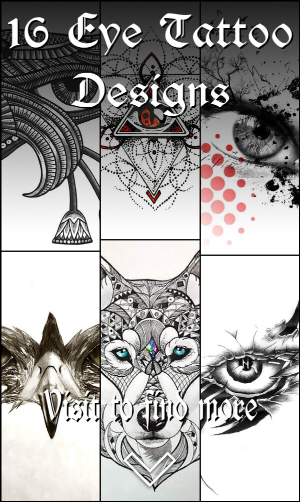 16 Eye Tattoo Designs