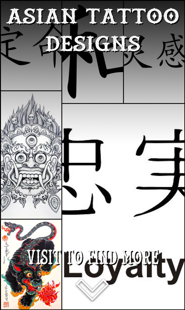 32 Asian Tattoo Designs