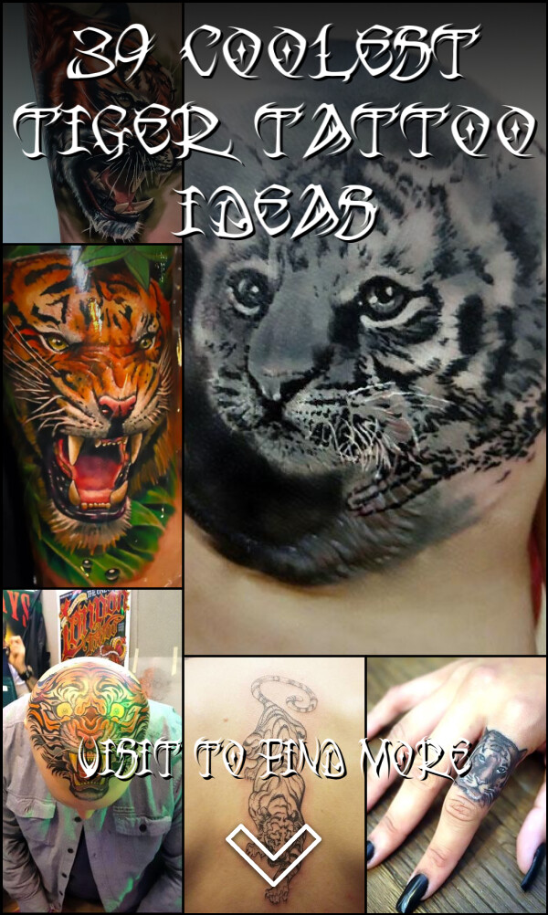 39 Coolest Tiger tattoo ideas