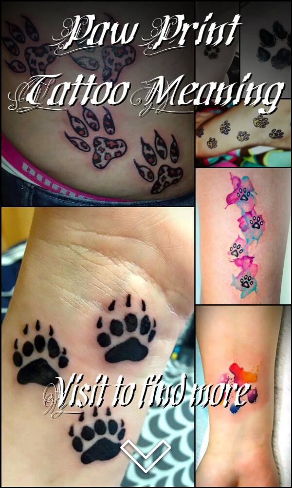 Paw Print Tattoo Meaning