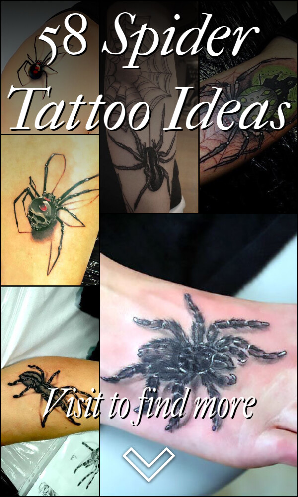 58 Spider Tattoo Ideas