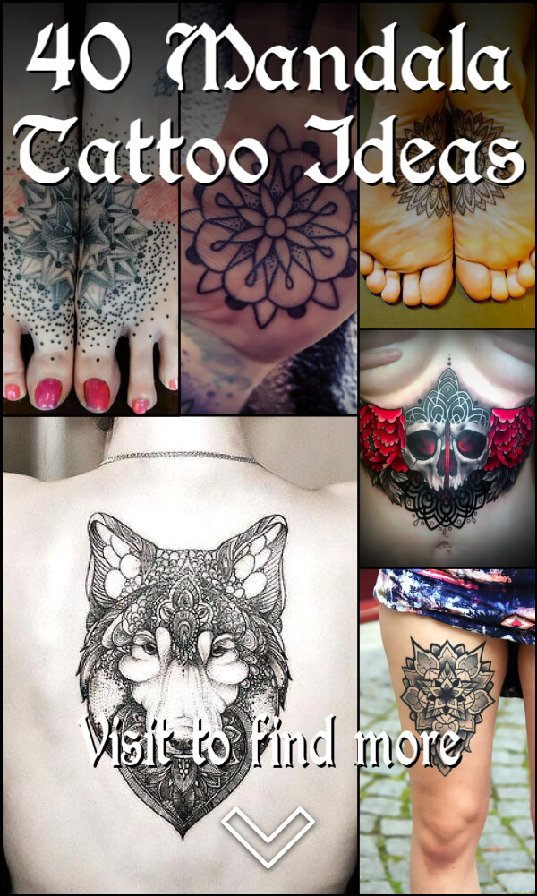 40 Mandala Tattoo Ideas