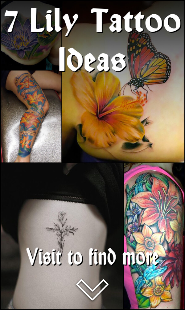 7 Lily Tattoo Ideas