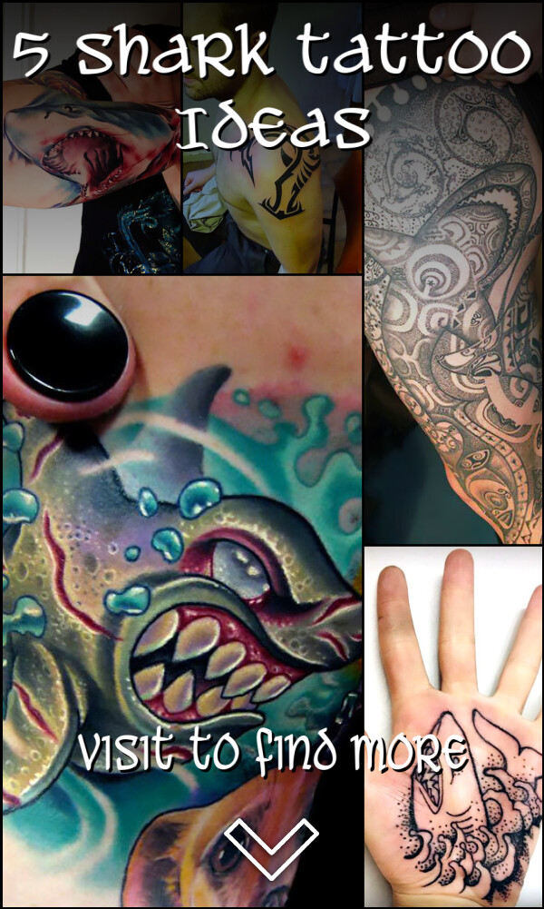 5 Shark Tattoo Ideas