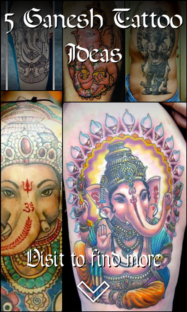 5 Ganesh Tattoo Ideas