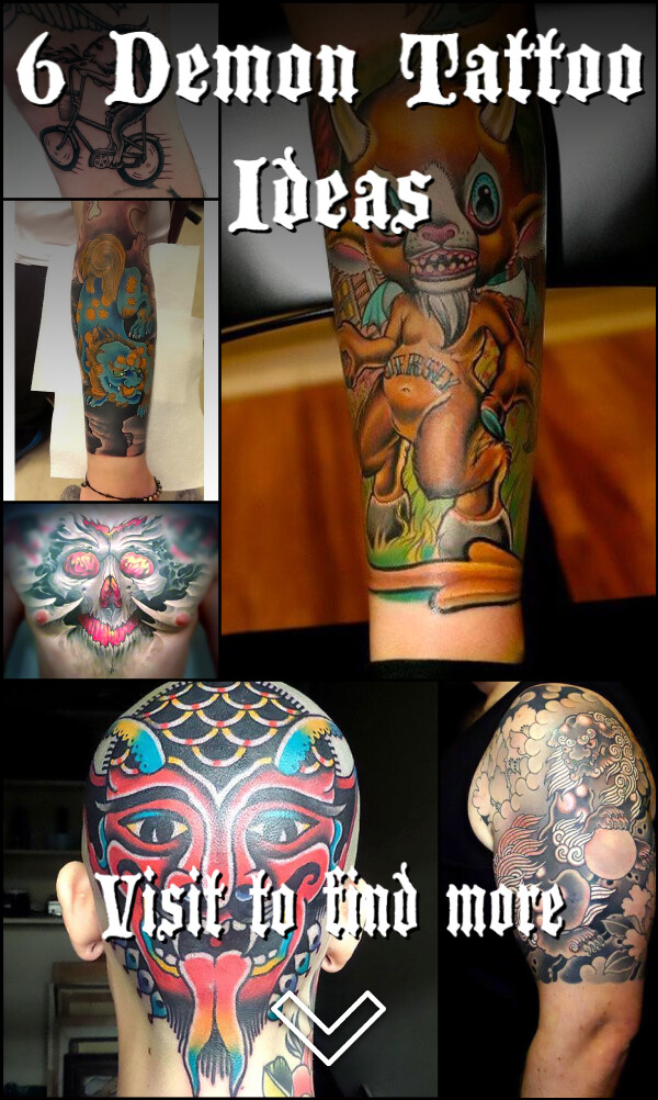 6 Demon Tattoo Ideas