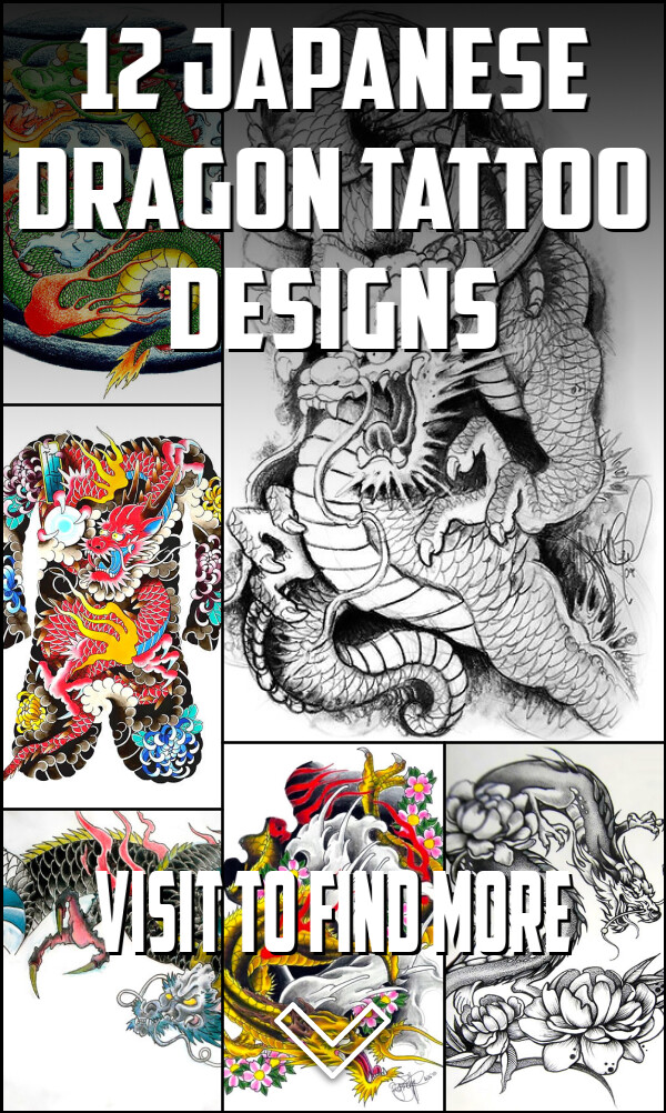 12 Japanese Dragon Tattoo Designs