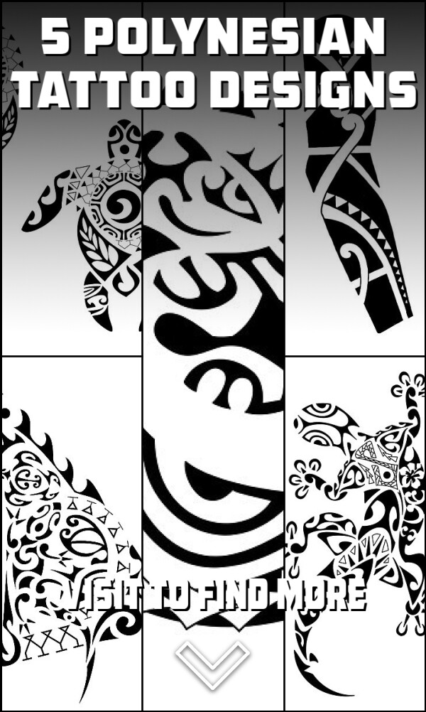 5 Polynesian Tattoo Designs