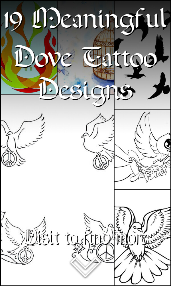 19 Meaningful Dove Tattoo Designs