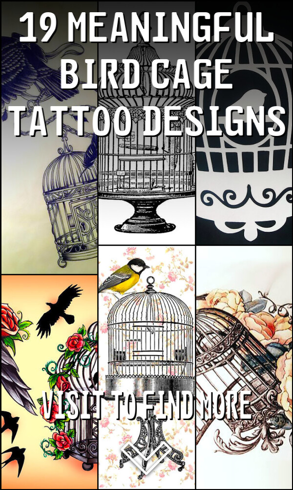 19 Meaningful Bird Cage Tattoo Designs