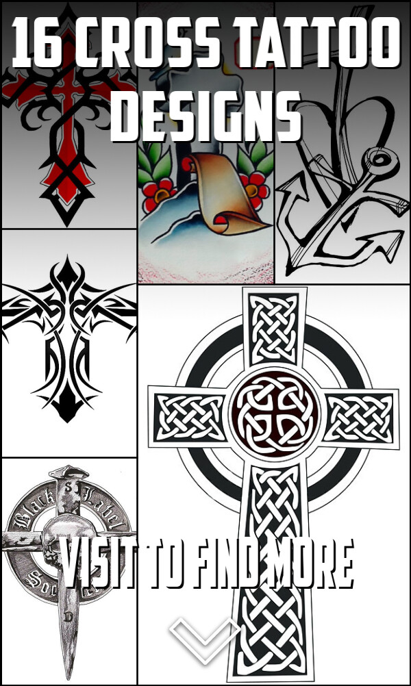 16 Cross Tattoo Designs