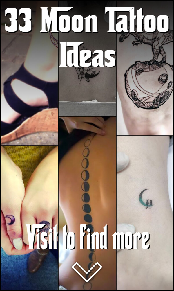 33 Moon Tattoo Ideas