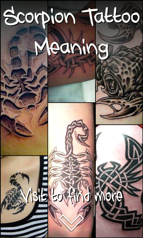 Scorpion Tattoo Meaning