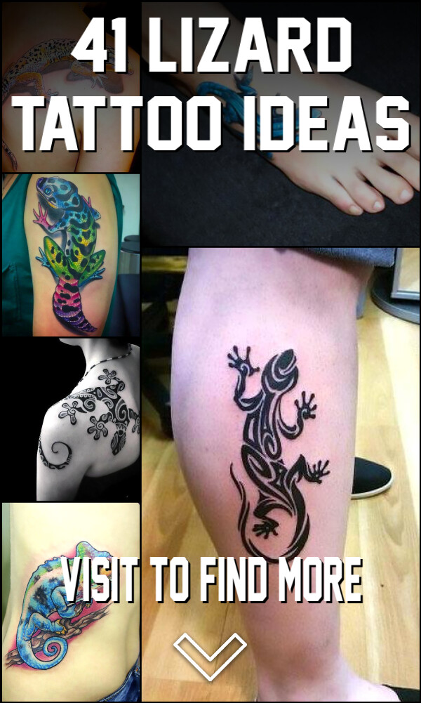 41 Lizard Tattoo Ideas