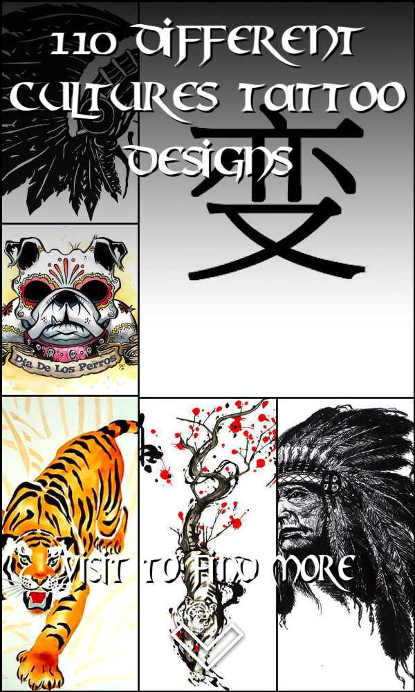 110 Different Cultures Tattoo Designs
