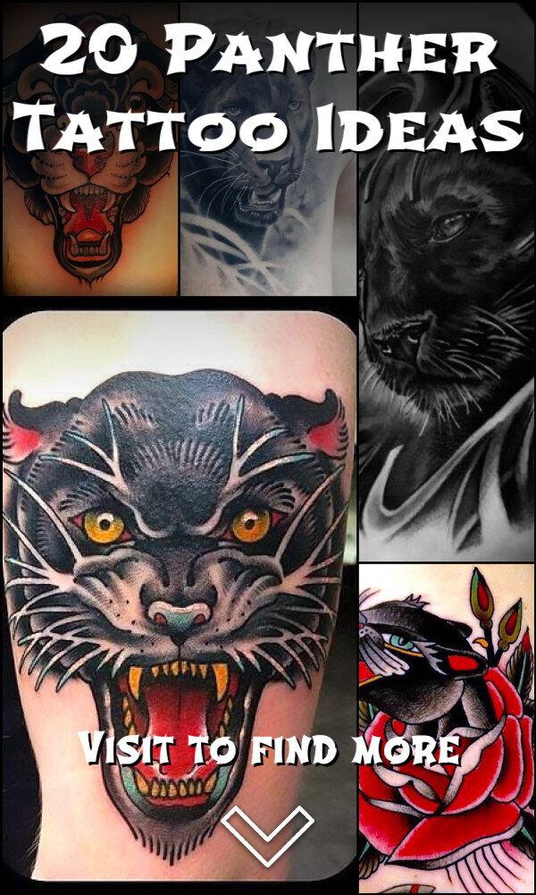 20 Panther Tattoo Ideas