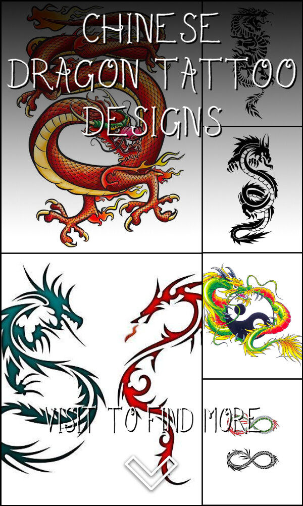 19 Chinese Dragon Tattoo Designs