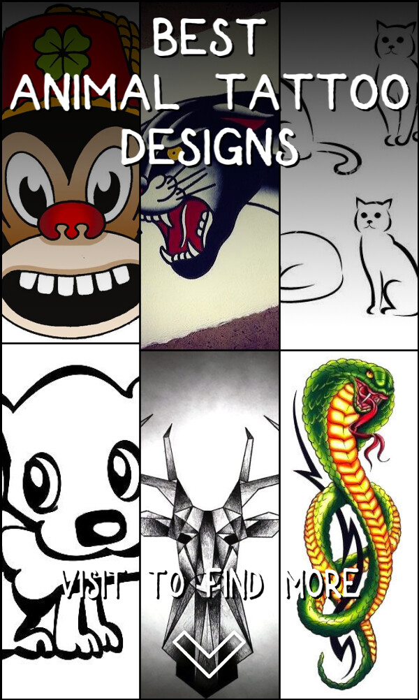 500+ Best Animal Tattoo Designs
