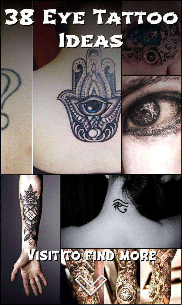 38 Eye Tattoo Ideas