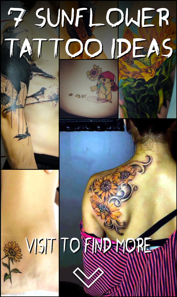 7 Sunflower Tattoo Ideas