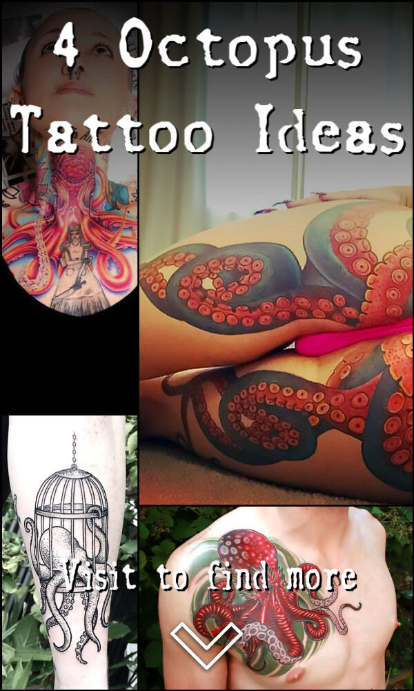 4 Octopus Tattoo Ideas