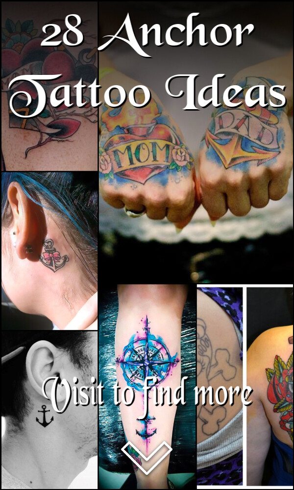 28 Anchor Tattoo Ideas