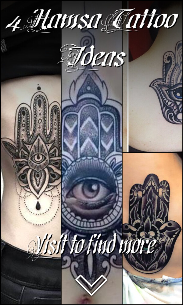 4 Hamsa Tattoo Ideas