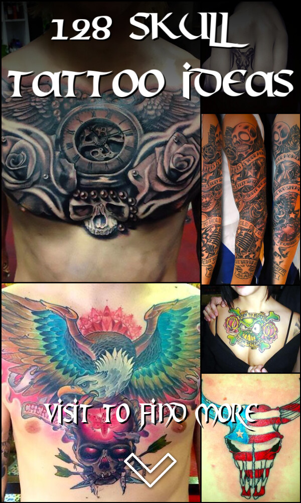 128 Skull Tattoo Ideas