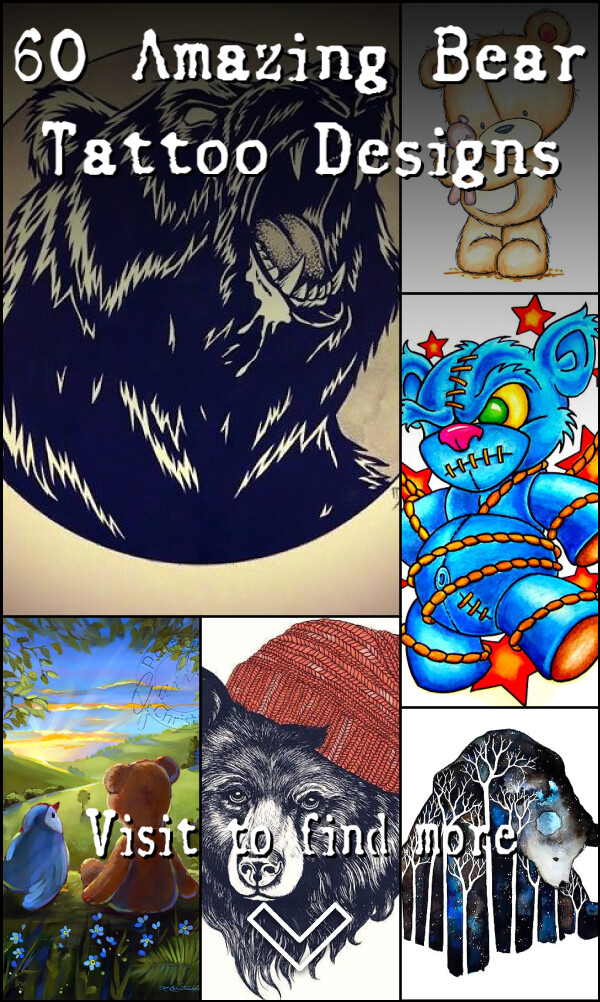 60 Amazing Bear Tattoo Designs