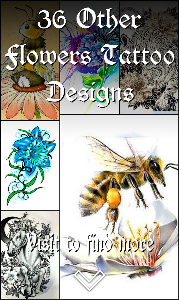 36 Other Flowers Tattoo Designs