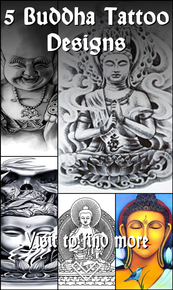 5 Buddha Tattoo Designs