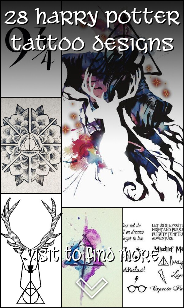 28 Harry Potter Tattoo Designs