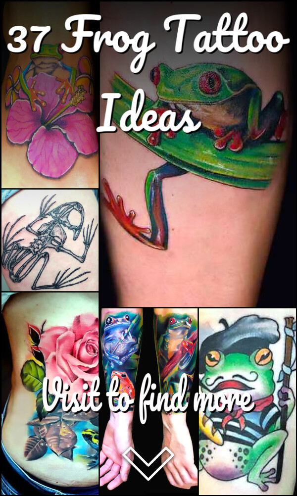 37 Frog Tattoo Ideas