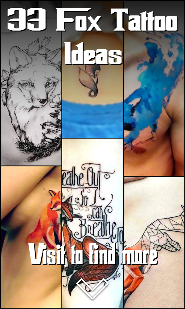 33 Fox Tattoo Ideas