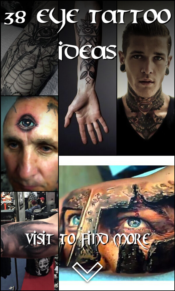 38 Eye Tattoo Ideas
