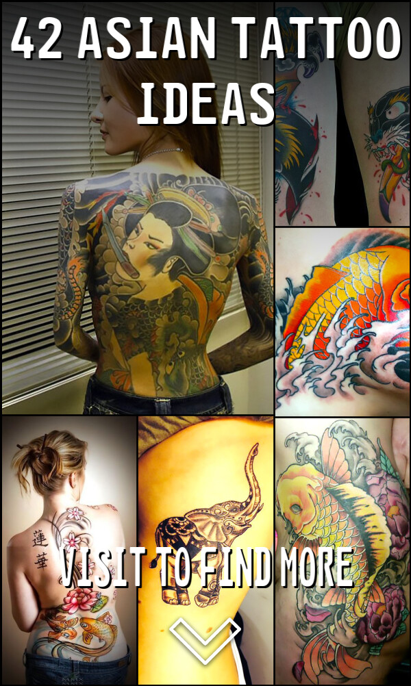 42 Asian Tattoo Ideas
